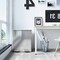 Silver Stainless Steel Dual Compartment Trash Can with Step-On Pedals and Soft Close